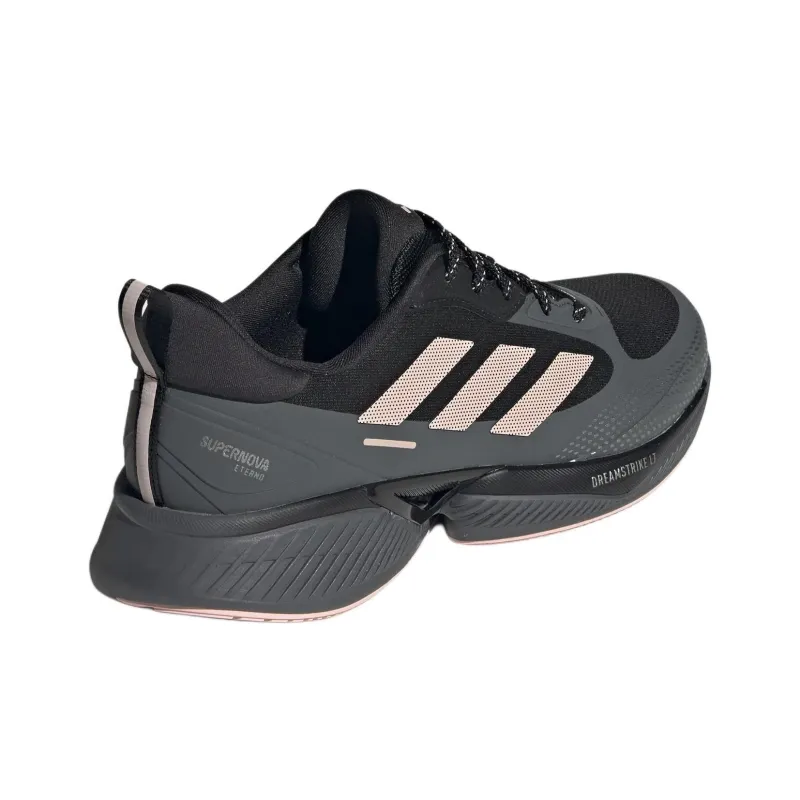 Adidas Supernova Eterno Anti-Slip Wear-Resistant Low-Top Casual Running Shoes Women's Black-3