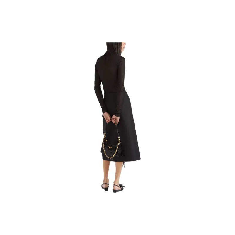 PRADA Gazar Triangle logo Bodysuit-4