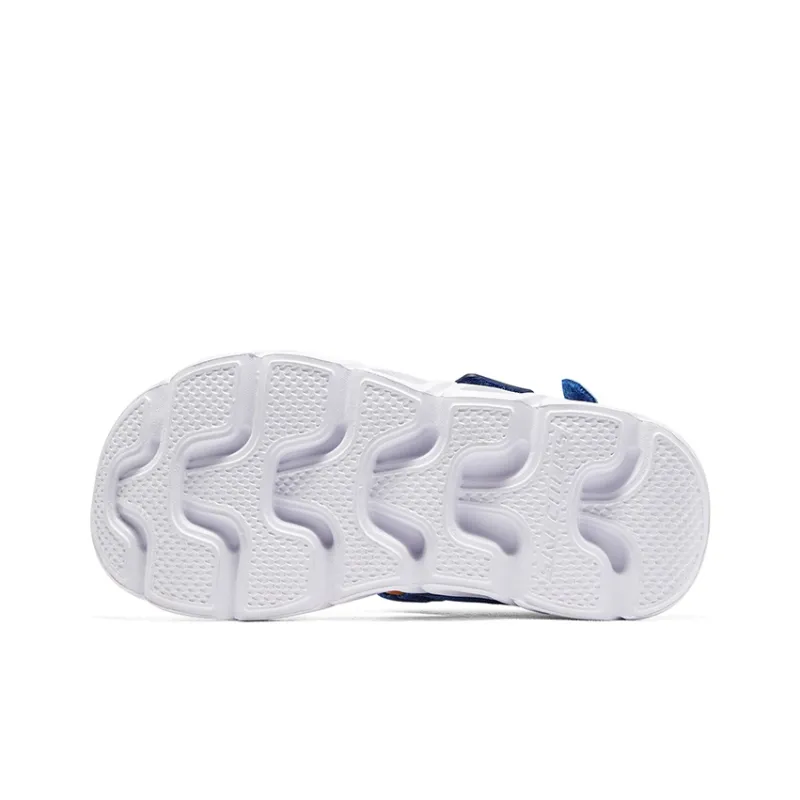 Skechers Hypno Wear-Resistant Breathable Slip-Resistant Children's Sandals Blue Teenagers-4