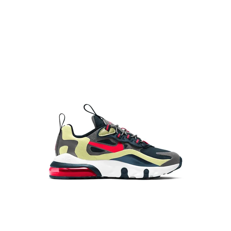 Nike Air Max 270 React Iron Grey Bright Crimson PS-1