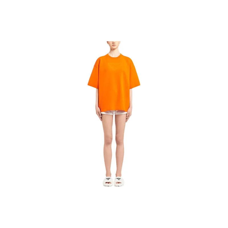 PRADA T-Shirts Women's Orange-1