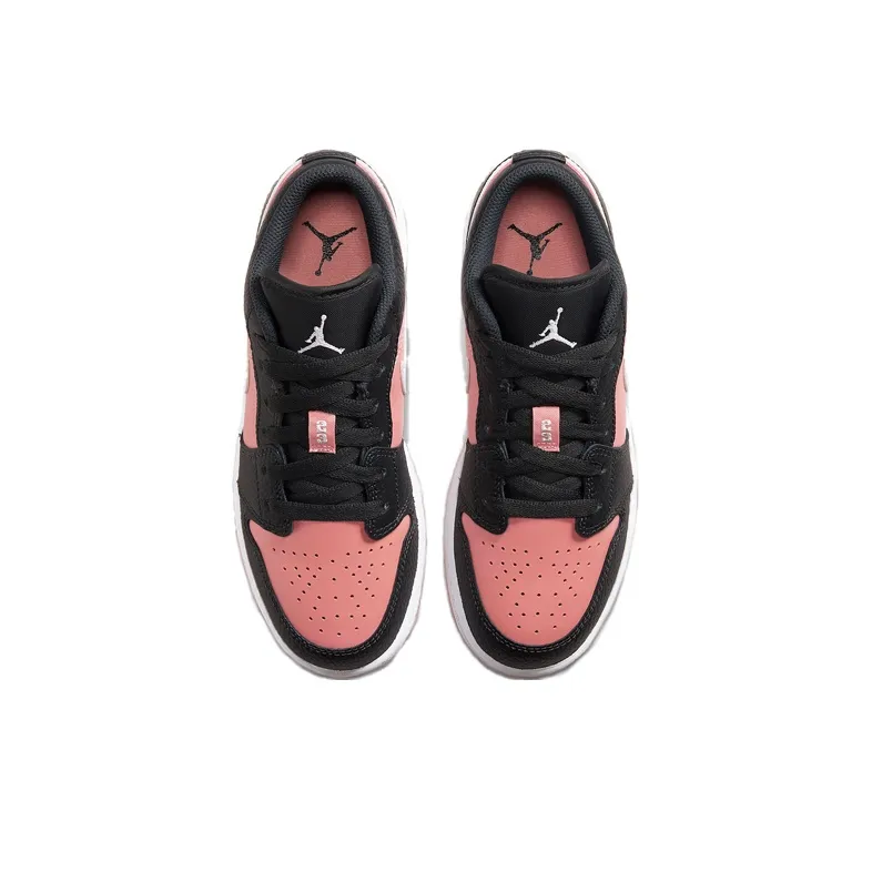 Jordan 1 Low Black Pink Quartz GS-3