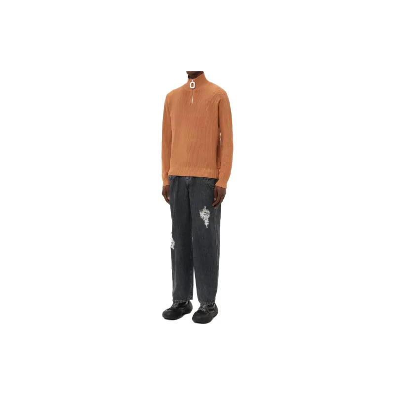 JW Anderson Sweaters Unisex Flame Orange-2