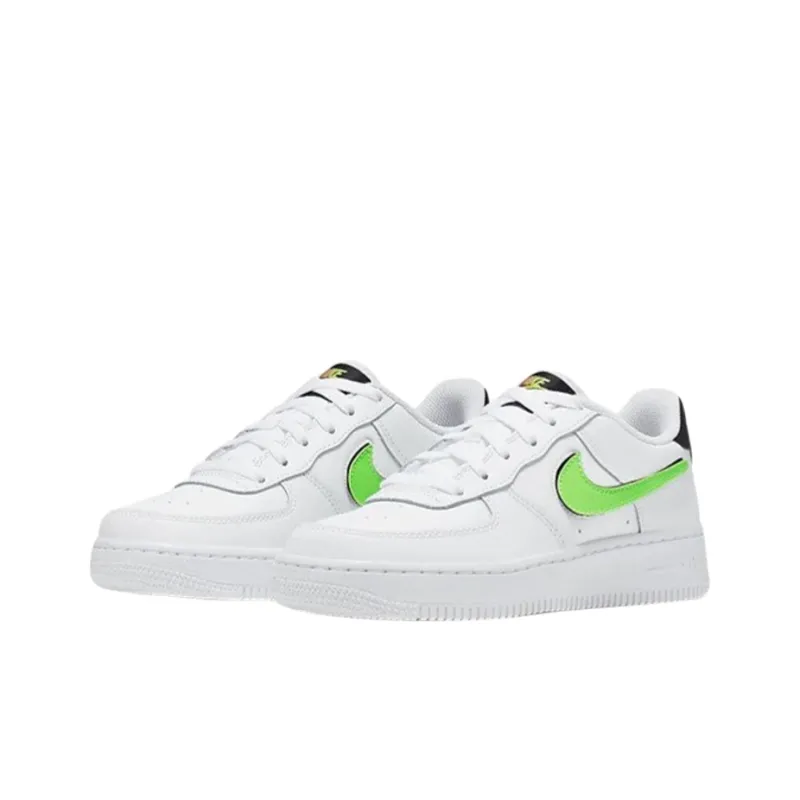Nike Air Force 1 Low Removable Swoosh White Green Strike GS-6