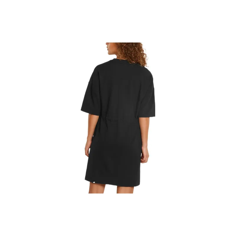 PUMA Short Sleeved Dresses Women's Black-3