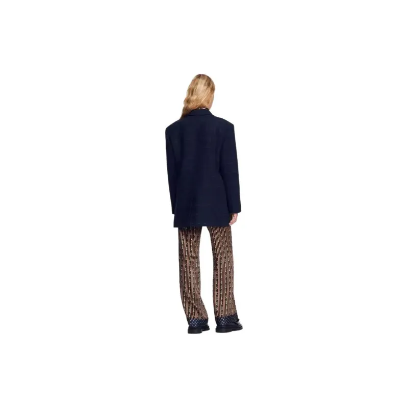 Sandro Business Suits Women's Dark Blue-4