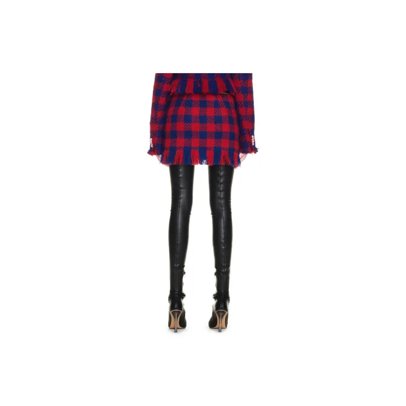 OFF-WHITE Vichy Skirt-1