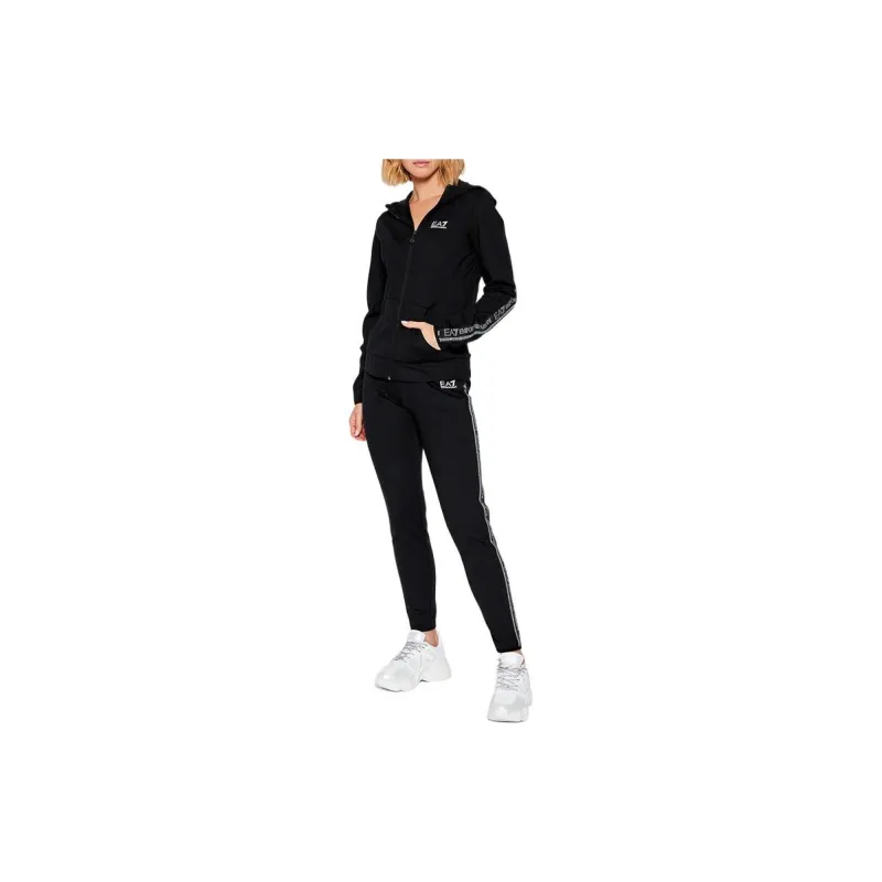 EMPORIO ARMANI EA7 FW22 Casual Suit Women's Black-1