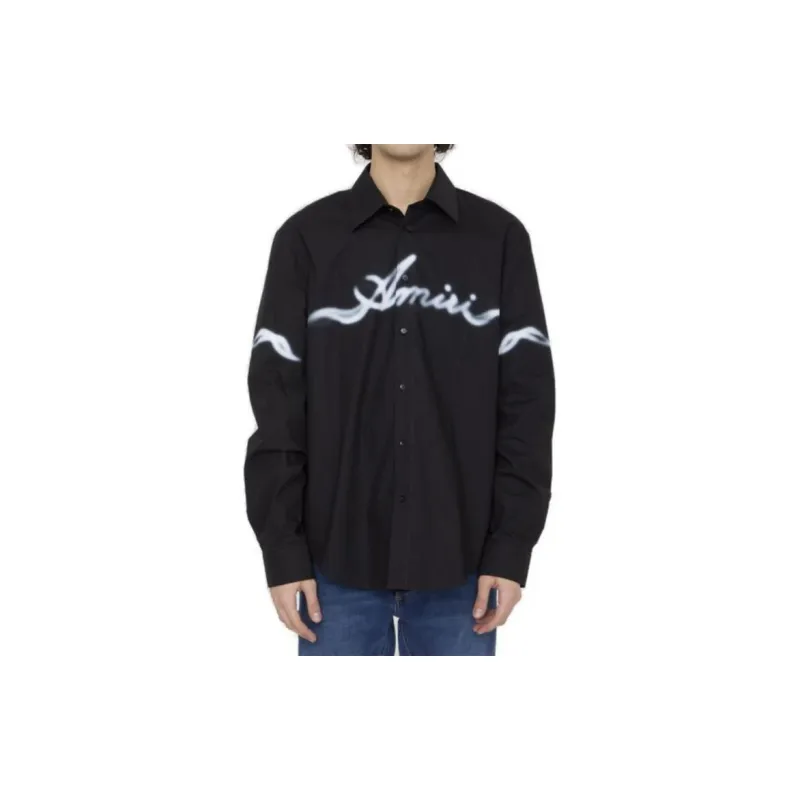 AMIRI Smoke Cotton Shirt-4