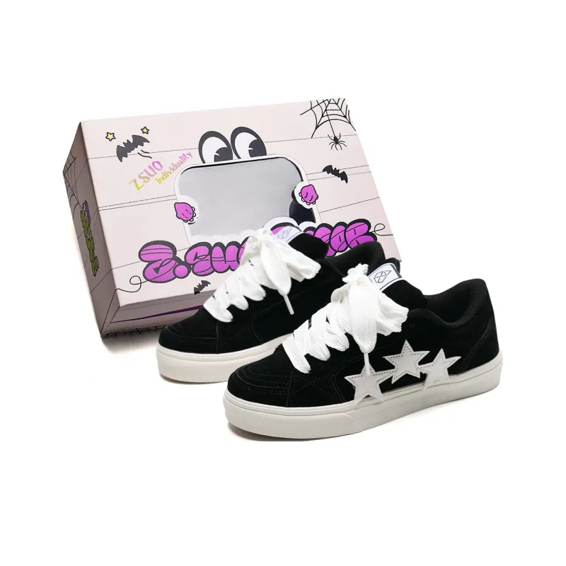 Z.SUO Height Increasing Coverage Low Top Skateboard Shoes Unisex Red Box Included-7