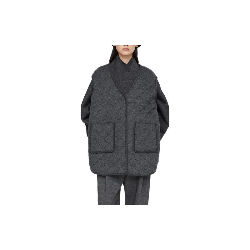 TOTEME Vests Women's Dark Gray-1