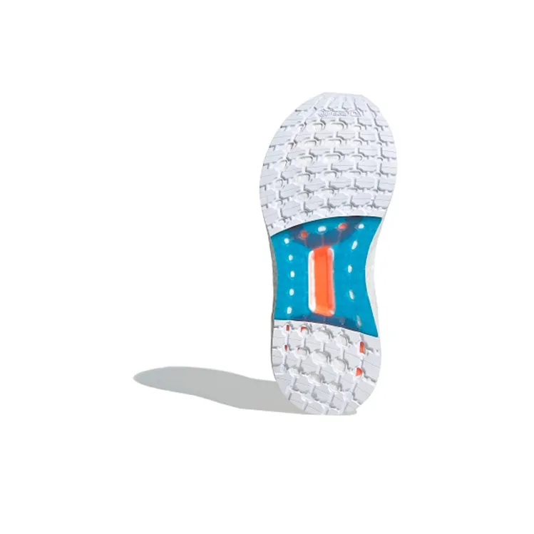Adidas ULT Primeblue J Cushioning Low-Top Kids' Running Shoes White Orange And Blue Teenagers-3