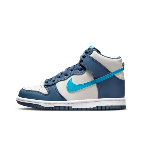 Nike Dunk High GS 'Light Bone Diffused Blue'