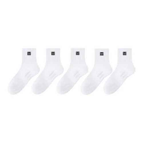 MIIOW Mid Calf Socks Men's Combo Set