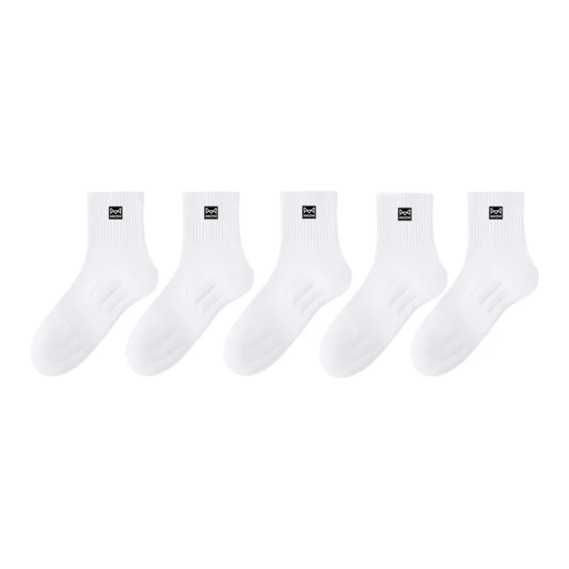 MIIOW Mid Calf Socks Men's Combo Set-4