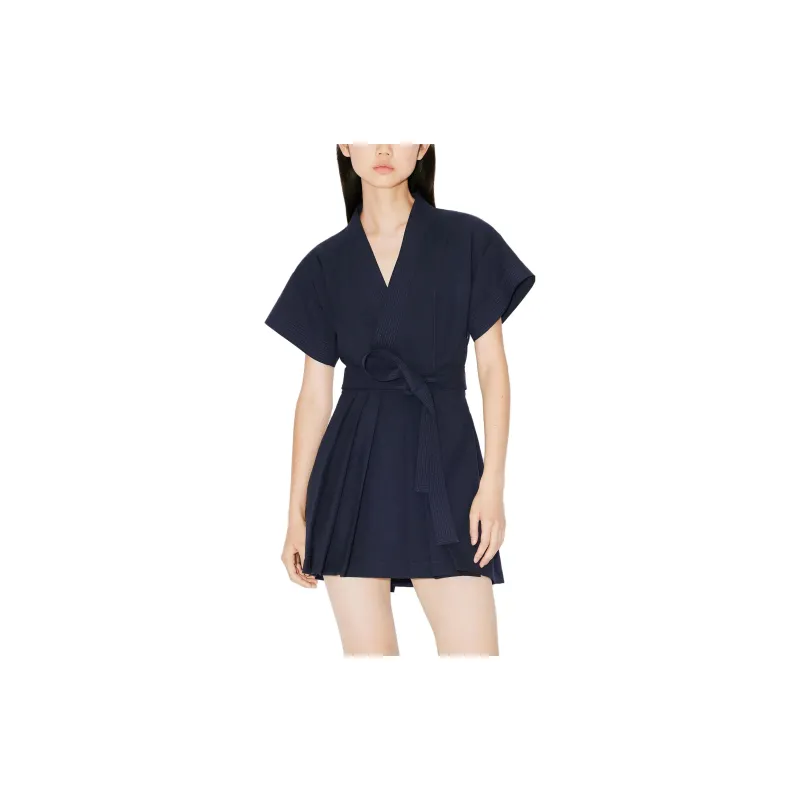KENZO Kimono Flared Cut Mini Dress-3