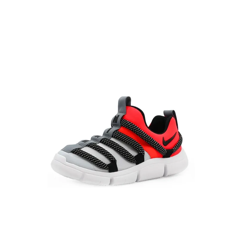 Nike Novice Low Top Sports Casual Shoes Black Gray Red Children Aged 3 7 Years Old-1