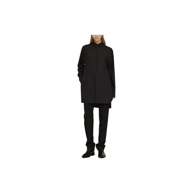 JIL SANDER Long sleeve Silk Shirt-1