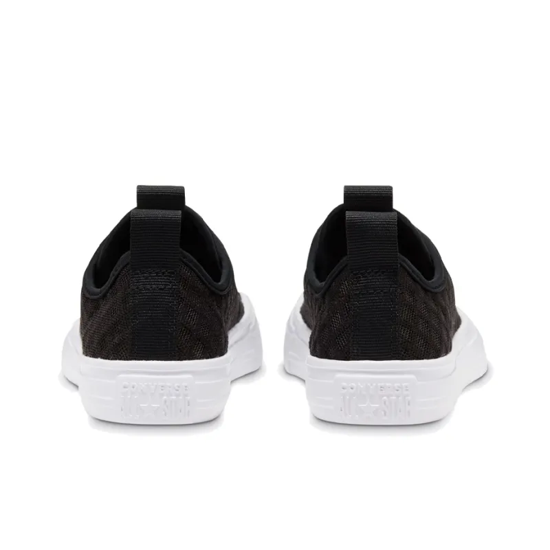 Converse Chuck Taylor All Star Anti Slip Wear Resistant Low Top Canvas Shoes Black Teenagers-4