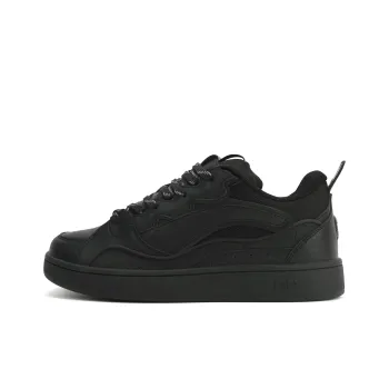 GLO BULL Skateboard Shoes Unisex Low Top All Black