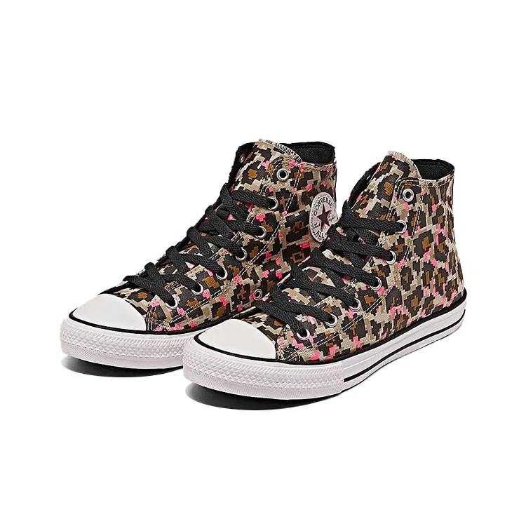 Converse Chuck Taylor All Star High GS '8 Bit Leopard Print'-2