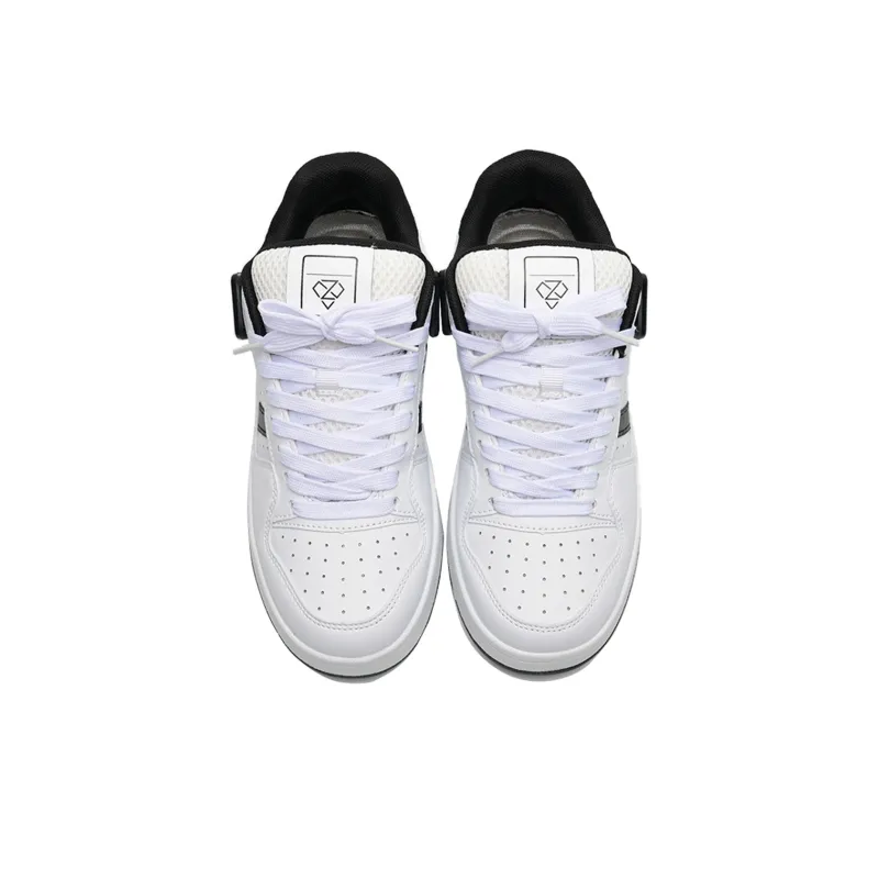 T628 Puffy Shoes, Box Slip Resistant, Abrasion Resistant, Lightweight, Breathable Low Top Skateboard Shoes Unisex-46