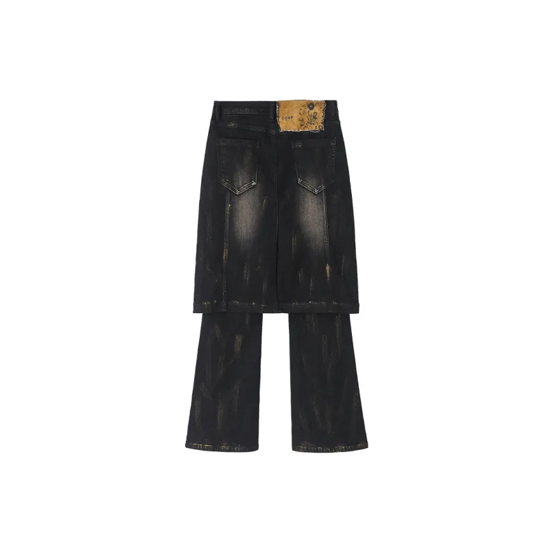 CONP Jeans Women's Black-1