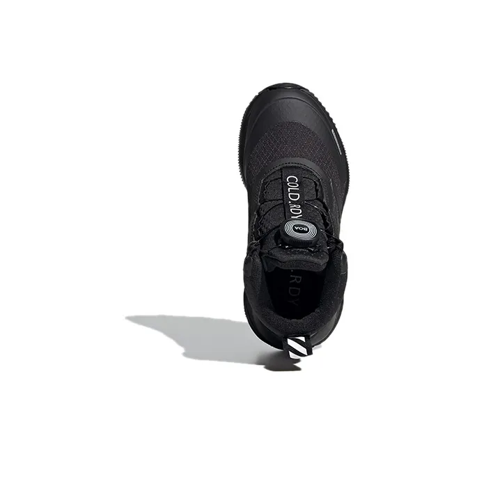 Adidas Fortarun Boa Atr Btw K Anti Slip Wear Resistant Mid Top Kids' Outdoor Shoes Black Kids'-4