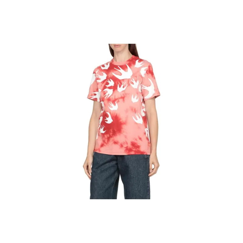 Alexander McQueen T Shirts Women's Red-1