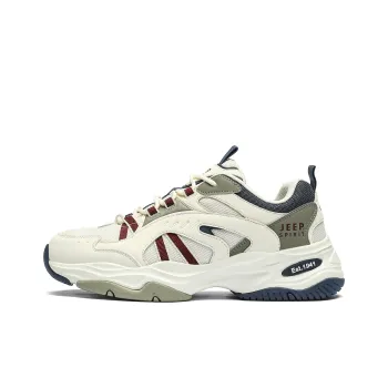 JEEP SPIRIT Travel Anti Slip Wear Resistant Breathable Height Increasing Low Top Casual Shoes Men's