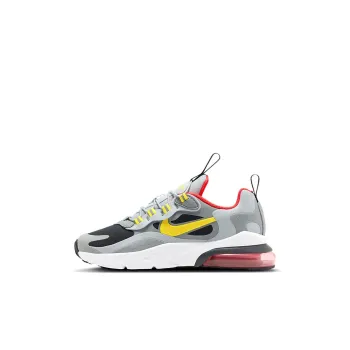 Nike Air Max 270 RT Kids Lifestyle Shoes Black Gray Yellow Children Aged 3 7 Years Old
