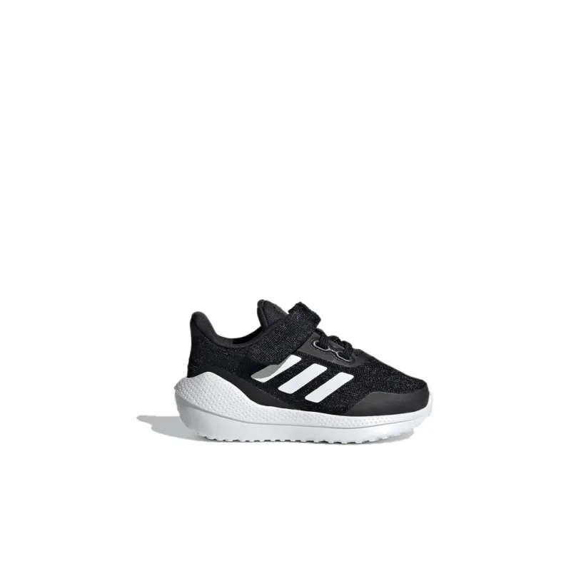 Adidas EQ21 Run El I Low Top Toddler Shoes Black White Infant And Toddler-1