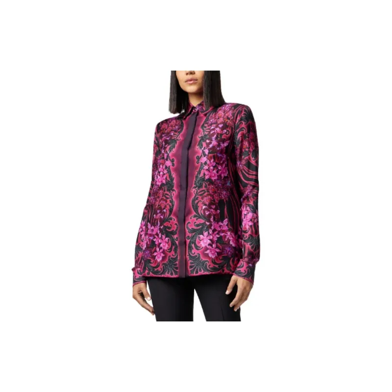 VERSACE Shirts Women's Fuchsia-3