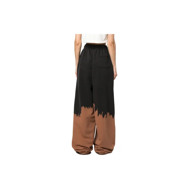 Vetements Bleached Sweatpants 'Black/Bleached'-2