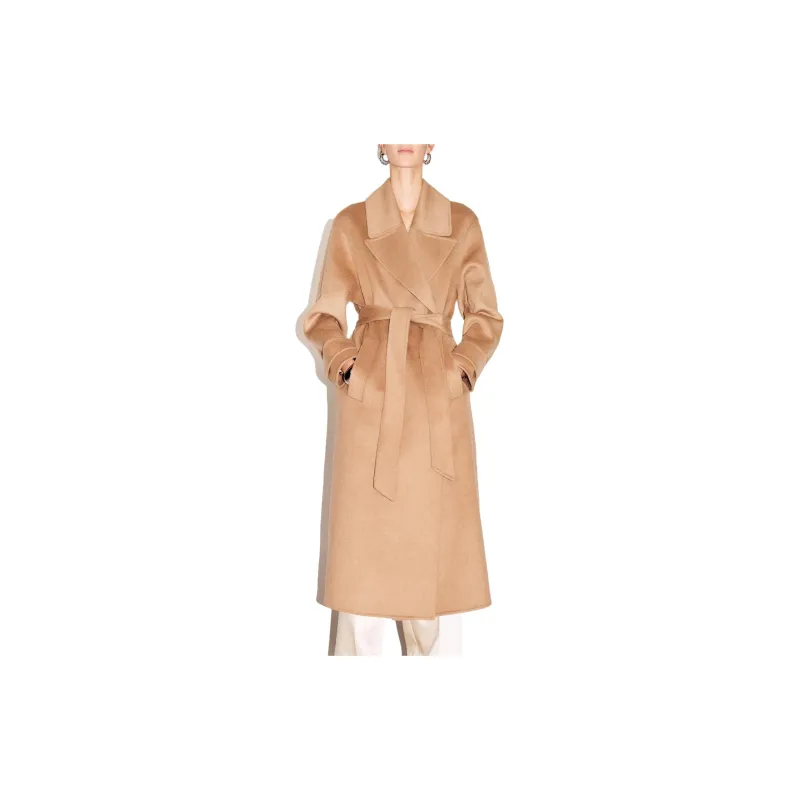 ZARA Coats Women's Brown-2