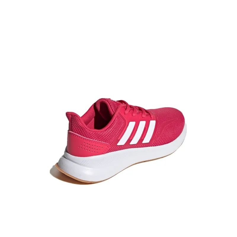 Adidas Runfalcon K Slip Resistant And Breathable Low Top Kids' Running Shoes Pink Kids'-3