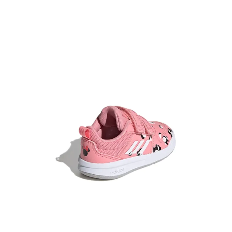 Disney x Adidas Neo Tensaur Low Top Skateboard Shoes Pink White Infant And Toddler-4