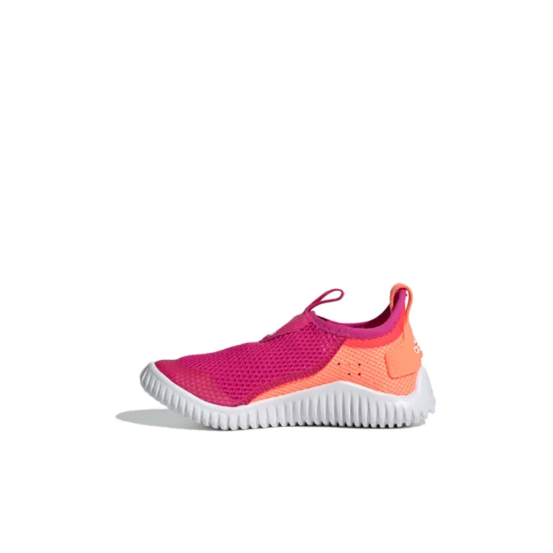 Adidas Rapidazen S Rdy C BP Slip Resistant Shock Absorbers Low Top Running Shoes Pink Children Aged 3 7 Years Old-0