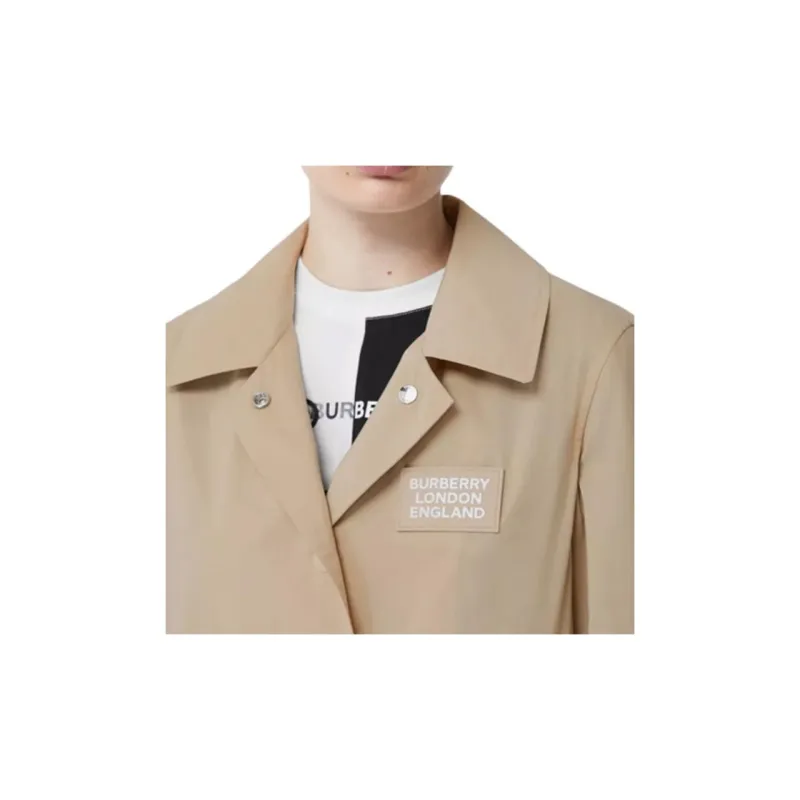 Burberry Trench Coat Women's Beige-4