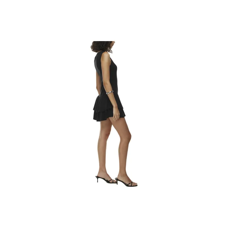ARITZIA Wilfred Bloomsbury Dress Sleeveless Dress Women's BLACK/Black-3