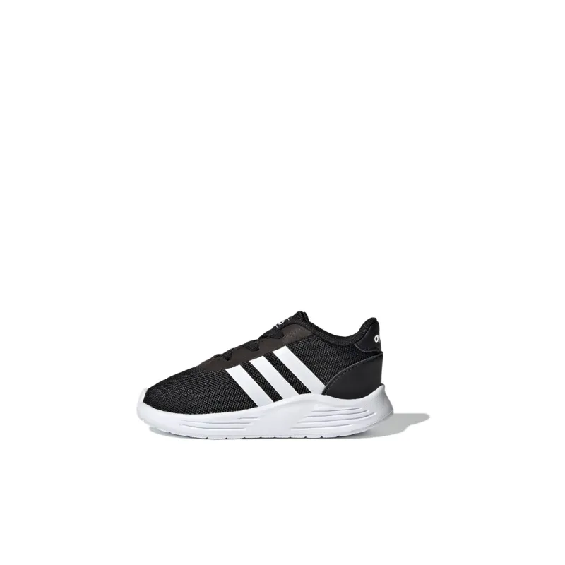 Adidas Neo Lite Racer Breathable Low-Top Toddler Shoes Black White Infant And Toddler-0
