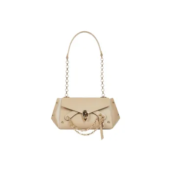 WANACCESSORY Cow Leather Shoulder Bag Crossbody Bag Women's Honey Yogurt