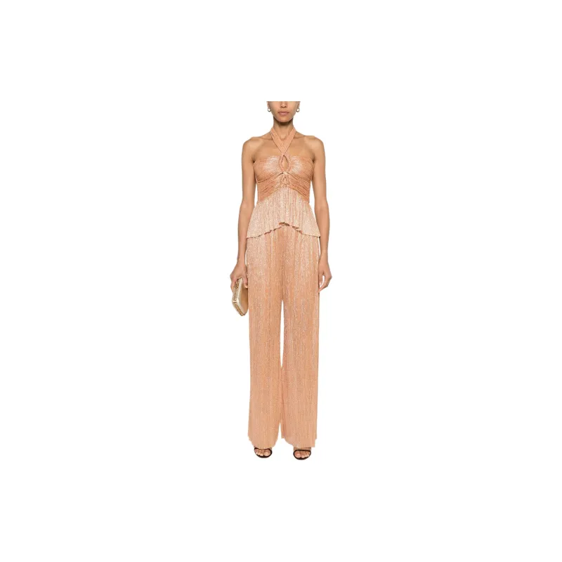 Sabina Musayev Straight-leg Plissé Trousers-1