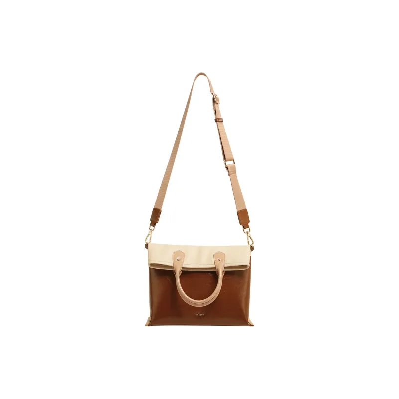 Miao Di Handbags Latte Layered Snow-6