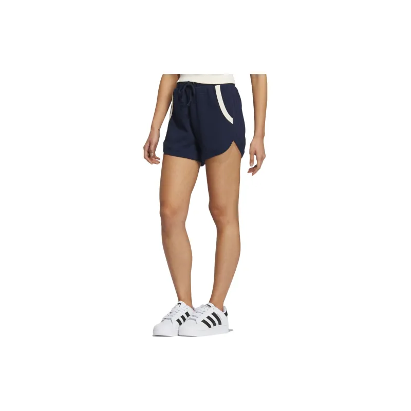 Adidas Originals Adidas Originals X Notitle Co branded Series Sports Shorts Women's Blue-1