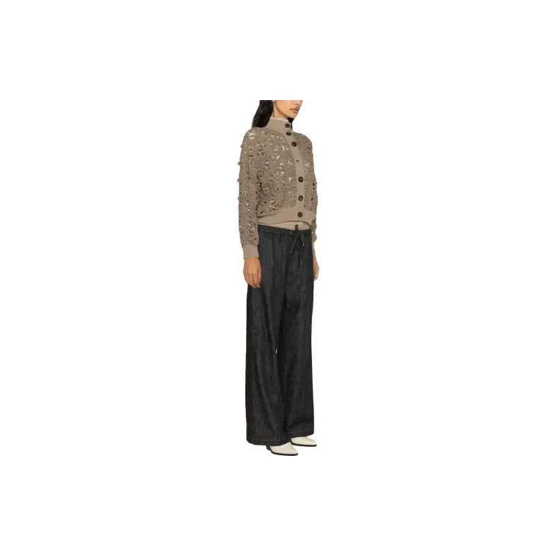 Brunello Cucinelli Knitwear Women's Light Brown-3