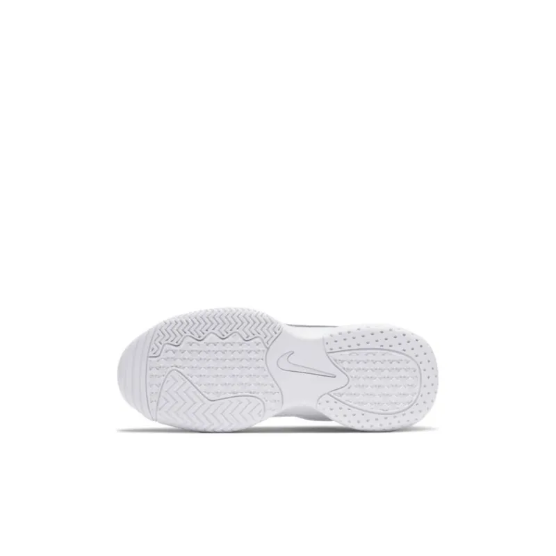 Nike Court Lite 2 Abrasion Resistant Low Top Kids' Training Shoes White Kids'-5