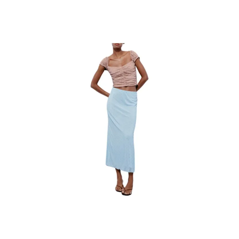 ZARA T-Shirts Women's Tan-2