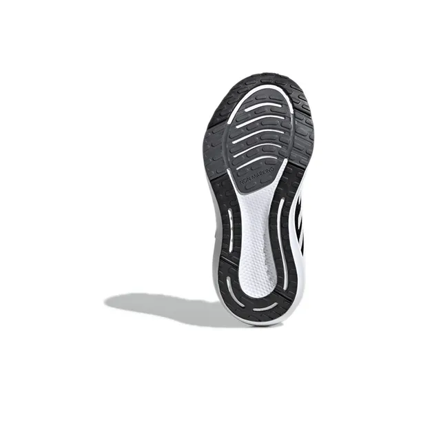 Adidas EQ21 Run Bounce BP Abrasion Resistant Cushioning Breathable Low Top Kids' Running Shoes Black Kids'-5