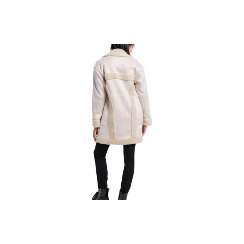 Hollister Jackets Women's White-2